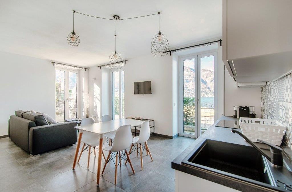 Apartament bezspośrednio nad jeziorem (Lezzeno, Jezioro Como)